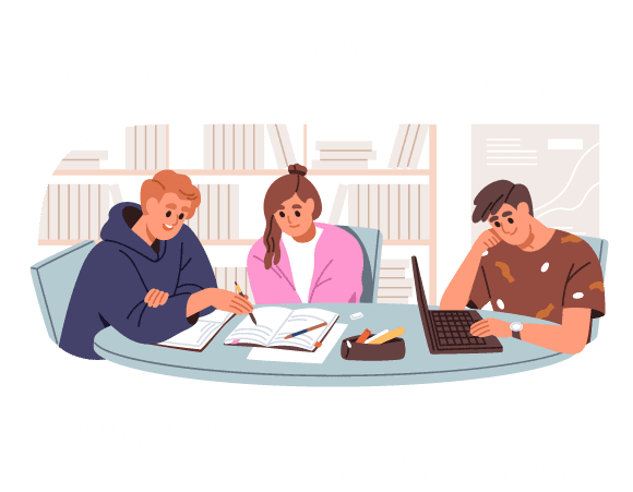 Μαθητές στο φροντιστήριο έλιξ Καλαμαριάς